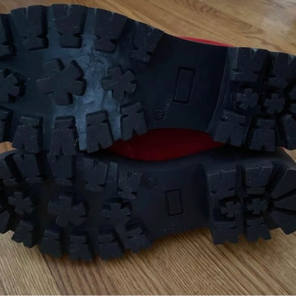 Marni red suede boots size 40 - Picture 3 of 3